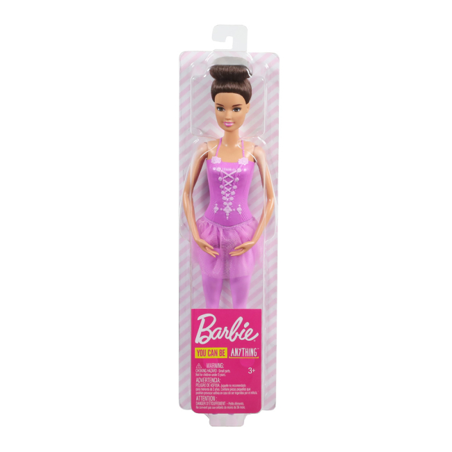Ляльки - Лялька Barbie Балерина шатенка в бузковій пачці (GJL58/GJL60)#2