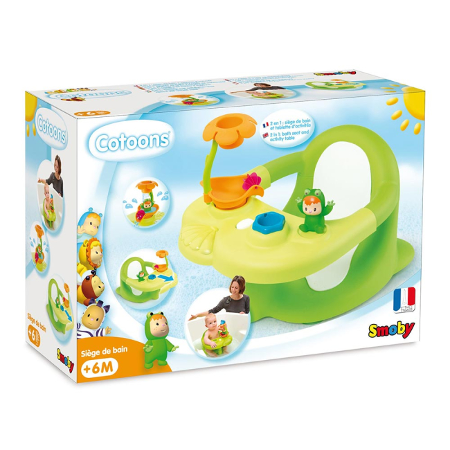 Товари для догляду - Стільчик для купання Smoby Cotoons з ігровою панеллю (110615)#2