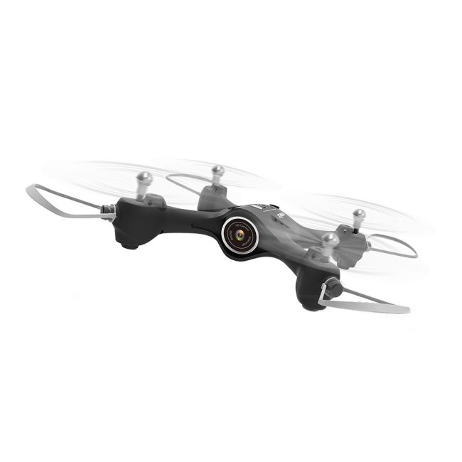 Радиоуправляемые модели - Игрушечный квадрокоптер Syma X23W с камерой черный (X23W/X23W-1)#2