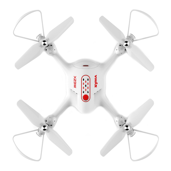 Радиоуправляемые модели - Игрушечный квадрокоптер Syma X23W с камерой белый (X23W/X23W-2)#2