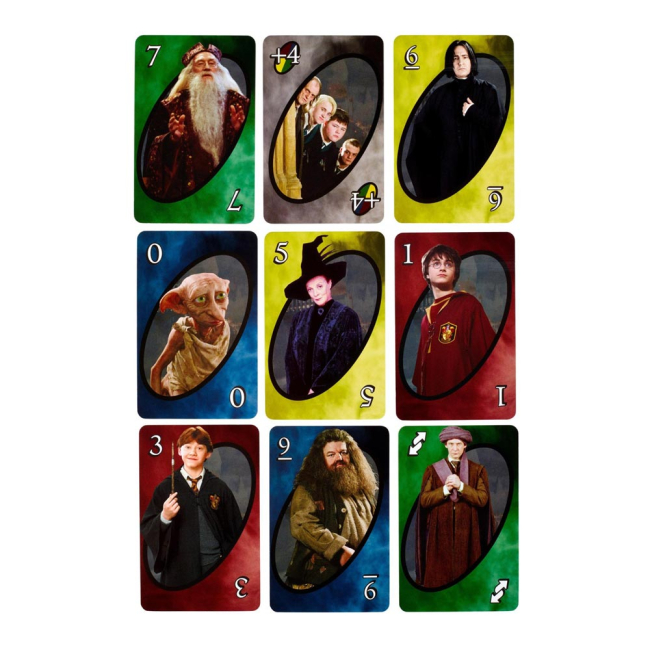 Настольные игры - Карточная игра UNO Гарри Поттер (FNC42)#3