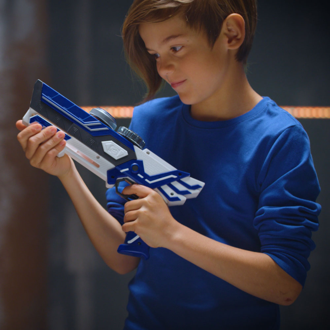 Волчки и боевые арены - Игрушечный набор Spinner M.A.D. бластер Ураган (86311)#3