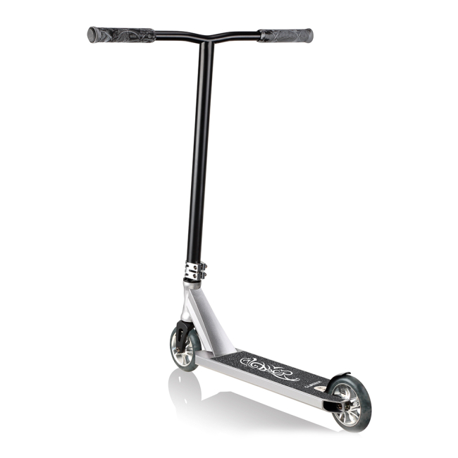 Самокаты - Самокат Globber GS900 с пегами черно-серый (626-120)#2