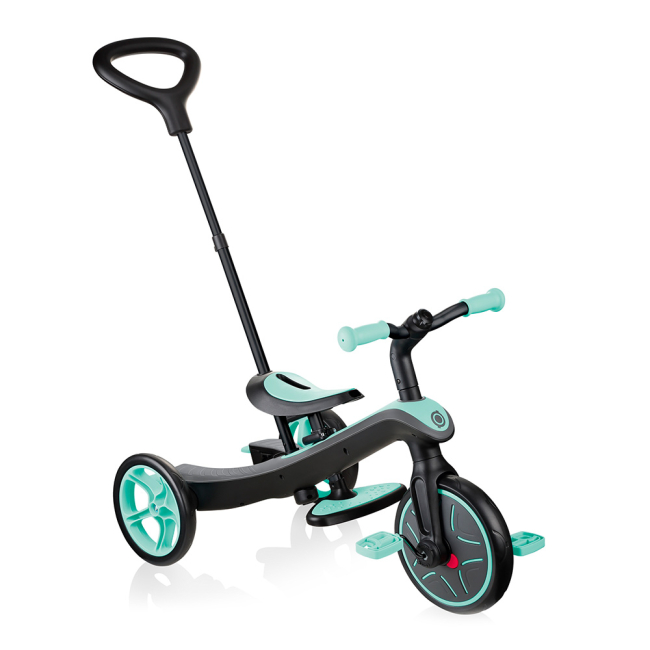 Велосипеди - Велосипед Globber Explorer trike 4 в 1 бірюзовий (632-105)#2