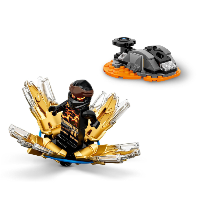 Конструктори LEGO - Конструктор LEGO NINJAGO Турбо спін-джитсу: Коул (70685)#3