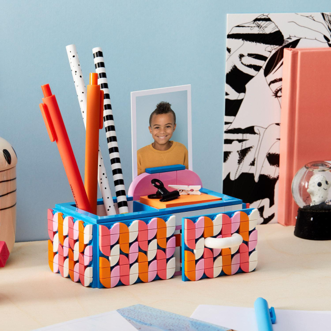 Набори для творчості - Конструктор LEGO DOTS Настільний органайзер (41907)#4