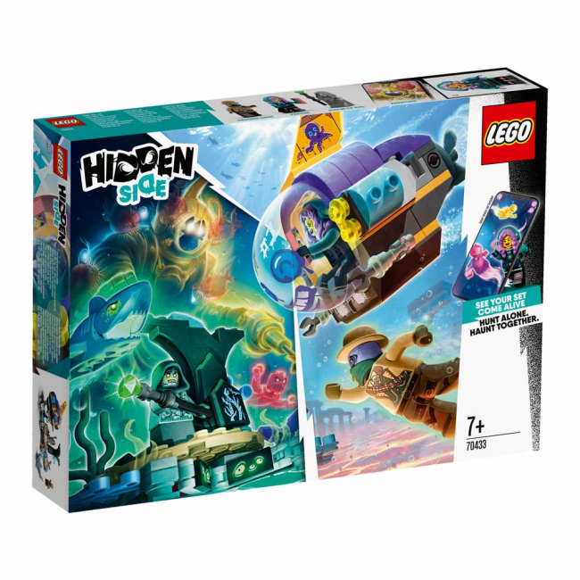 Конструктори LEGO - Конструктор LEGO Hidden side Підводний човен Джей-Бі (70433)#4