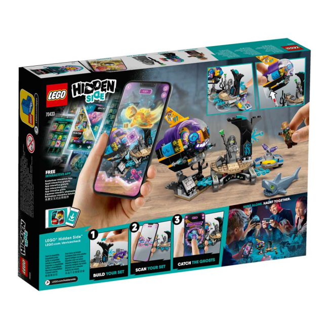 Конструктори LEGO - Конструктор LEGO Hidden side Підводний човен Джей-Бі (70433)#5