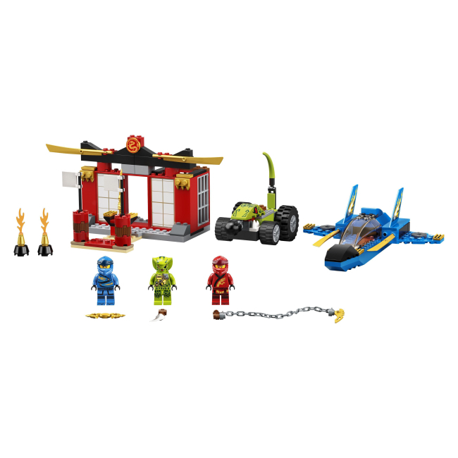 Конструкторы LEGO - Конструктор LEGO NINJAGO Бой на штормовом истребителе  (71703)#2