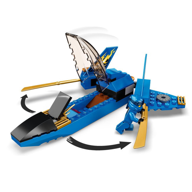 Конструкторы LEGO - Конструктор LEGO NINJAGO Бой на штормовом истребителе  (71703)#4