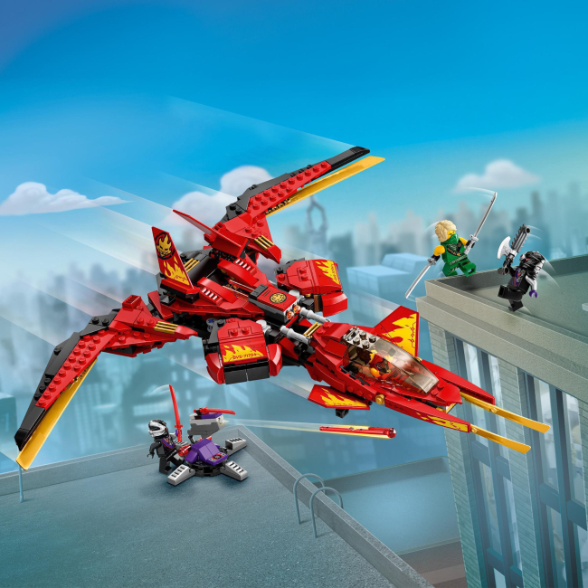 Конструкторы LEGO - Конструктор LEGO NINJAGO Истребитель Кая (71704)#6
