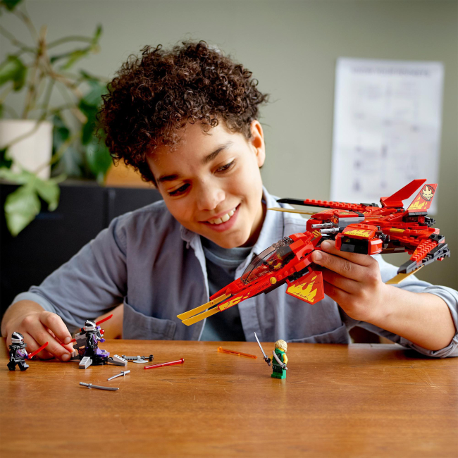 Конструкторы LEGO - Конструктор LEGO NINJAGO Истребитель Кая (71704)#7