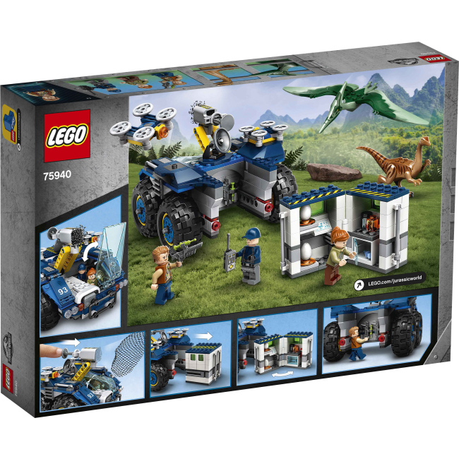 Конструктори LEGO - Конструктор LEGO Jurassic World Втеча галлімімуса і птеранодона (75940)#6