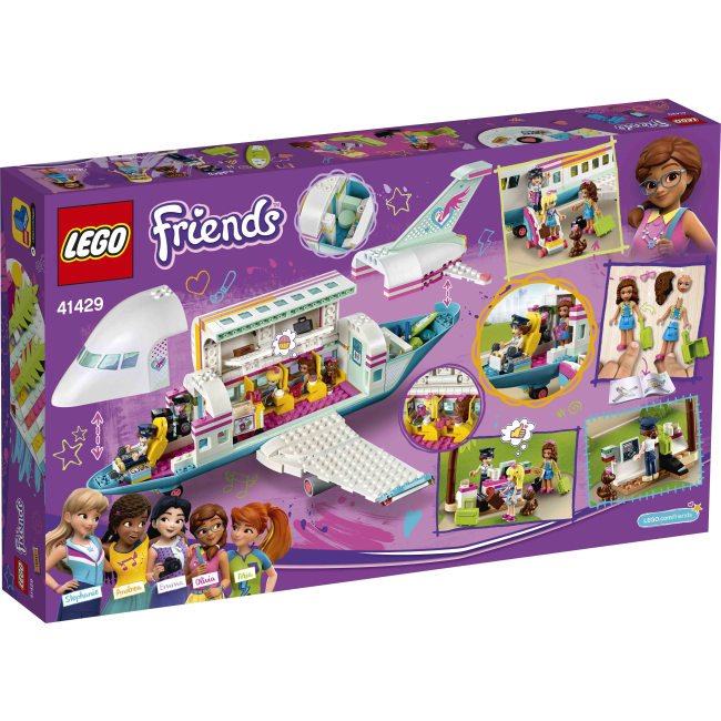 Конструктори LEGO - Конструктор LEGO Friends Літак у Хартлейк-Сіті (41429)#6