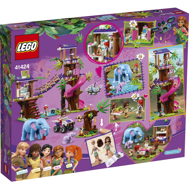 Конструктори LEGO - Конструктор LEGO Friends Рятувальна база в джунглях (41424)#6
