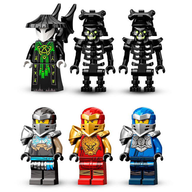 Конструктори LEGO - Конструктор LEGO NINJAGO Дракон чаклуна Черепа (71721)#4