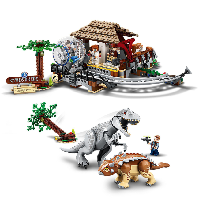 Конструктори LEGO - Конструктор LEGO Jurassic World Індомінус Рекс проти Анкілозавра (75941)#3