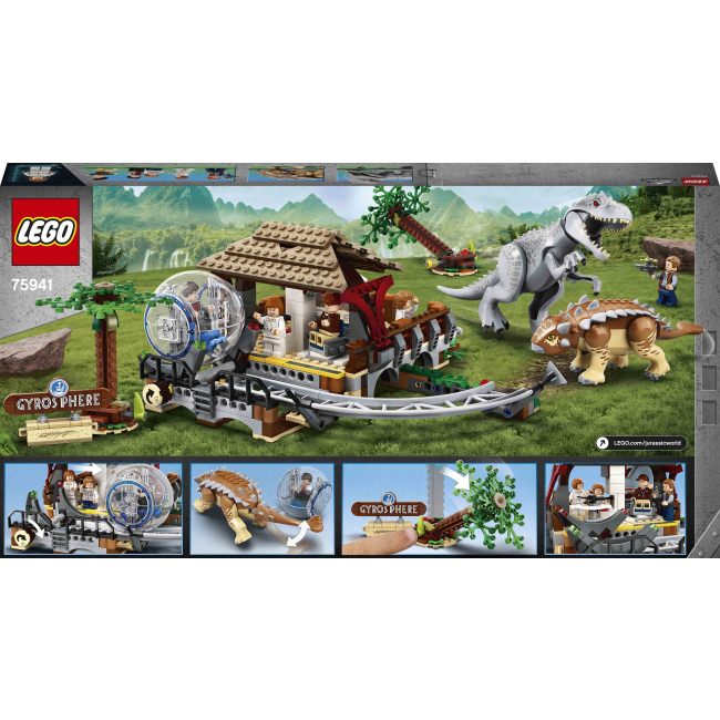 Конструктори LEGO - Конструктор LEGO Jurassic World Індомінус Рекс проти Анкілозавра (75941)#6