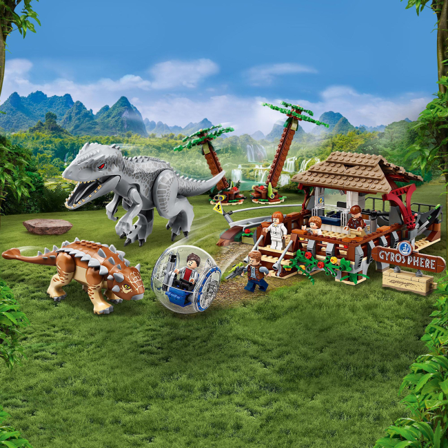 Конструктори LEGO - Конструктор LEGO Jurassic World Індомінус Рекс проти Анкілозавра (75941)#7