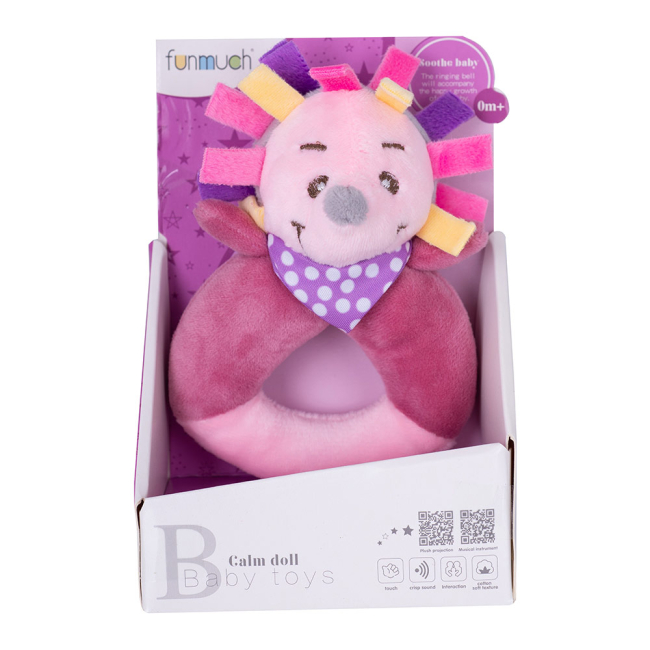 Брязкальця, прорізувачі - Брязкальце Funmuch Їжачок (FM555-10H)#2