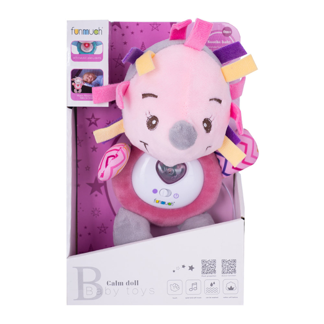 Ночники, проекторы - Ночник Funmuch Ежик с музыкальными и световыми эффектами (FM888-5)#3