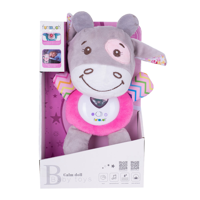 Нічники, проектори - Нічник Funmuch Корівка з музичними та світловими ефектами (FM888-1)#3