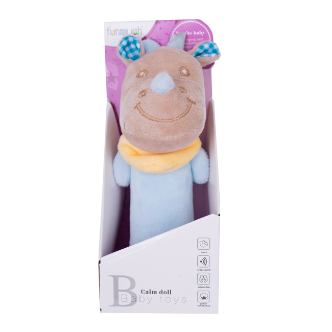 Погремушки, прорезыватели - Погремушка-палочка Funmuch Носорог (FM555-3H)#2