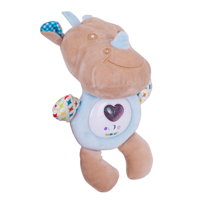 Нічники, проектори - Нічник Funmuch Носоріг із музичними та світловими ефектами (FM888-3)#2