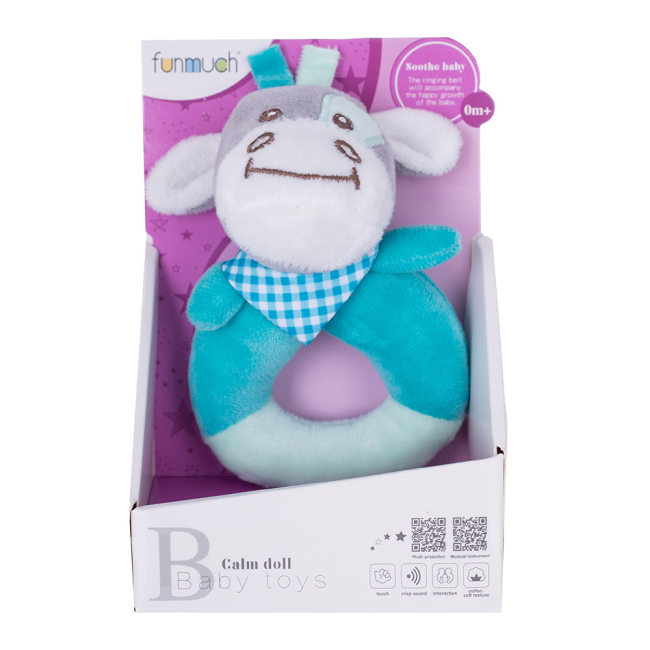 Брязкальця, прорізувачі - Брязкальце Funmuch Віслючок (FM555-7H)#2