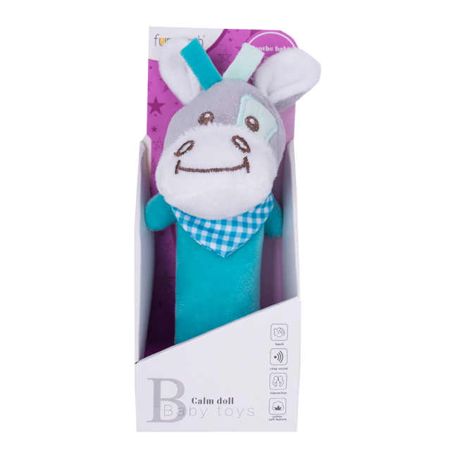 Погремушки, прорезыватели - Погремушка-палочка Funmuch Ослик (FM555-2H)#2