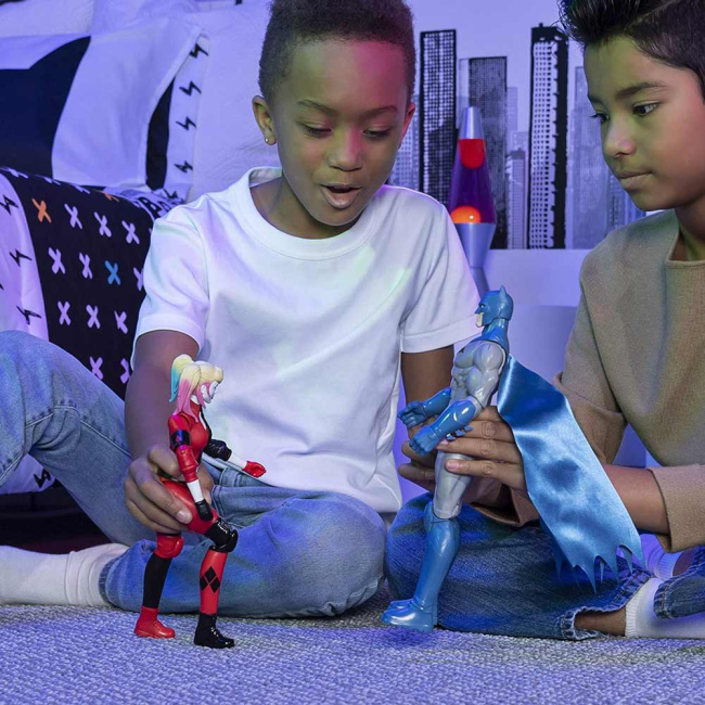 Фигурки персонажей - Игровая фигурка Batman Бэтмен синий плащ 30 см (6055697-2)#5