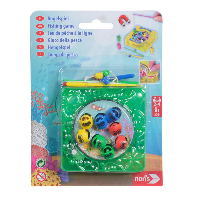 Настільні ігри - Настільна гра Noris Міні рибалка зелена (606062999-2)#2