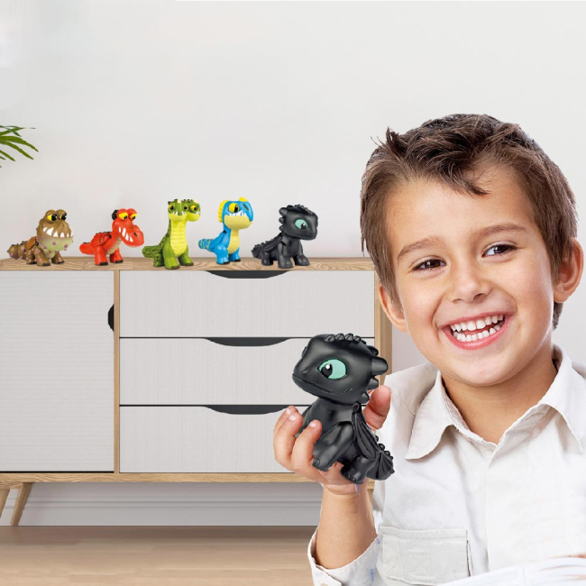 Фигурки животных - Игрушка-сюрприз растущая Craze Mega Eggs DreamWorks Dragons в яйце (13328)#4