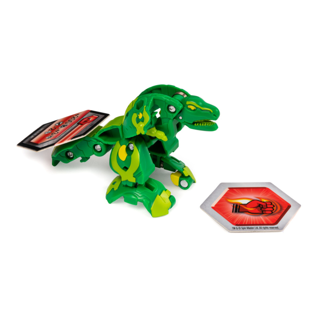 Фигурки персонажей - Набор Bakugan Armored alliance Боевой ультра бакуган Трокс с оружием (SM64443-6)#4