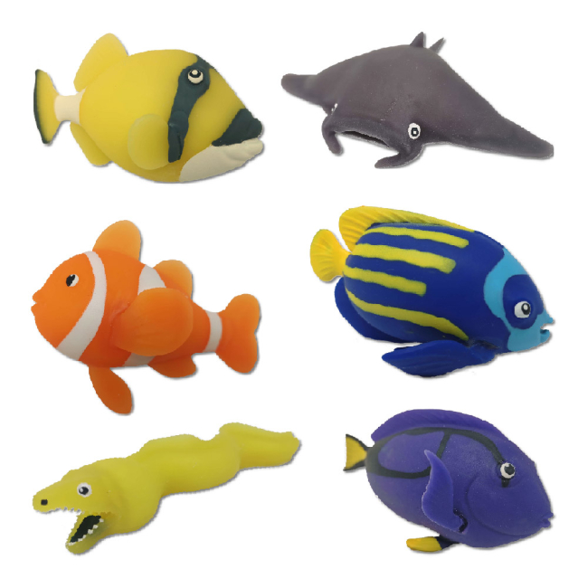 Фигурки животных - Стретч Sbabam Повелители тропических рифов (T144-2018)#2