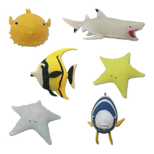 Фигурки животных - Стретч Sbabam Повелители тропических рифов (T144-2018)#3