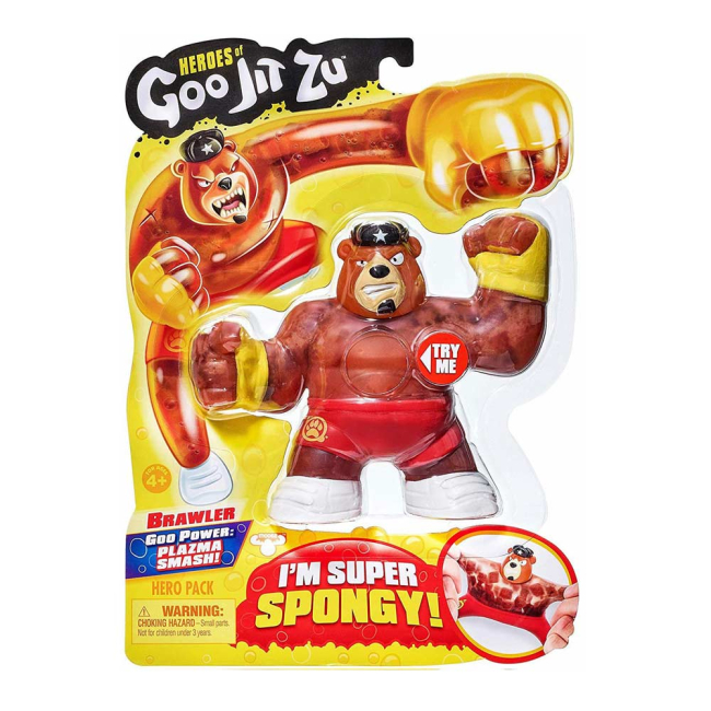 Антистрес іграшки - Стретч-антистрес Goo Jit Zu Бравлер (121491)#2