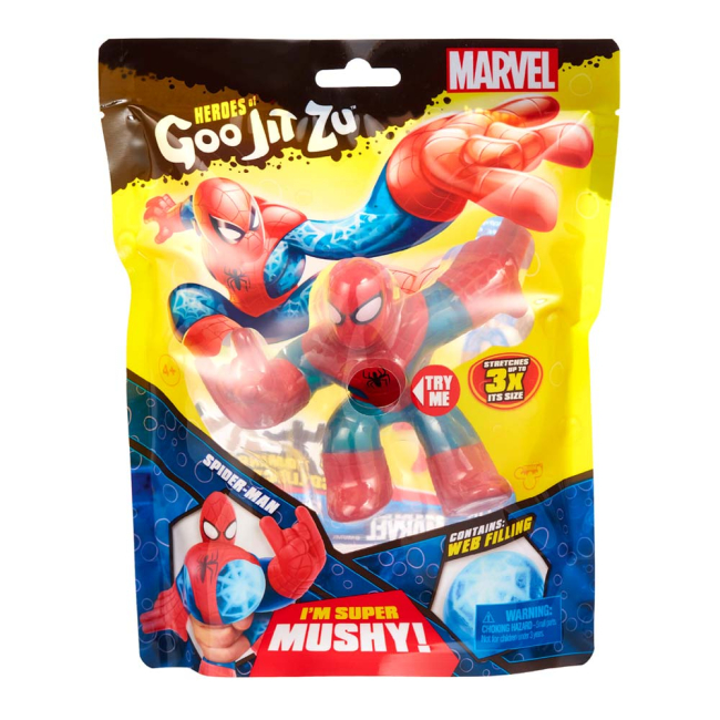 Антистресс игрушки - Стретч-антистресс Goo Jit Zu Спайдермен (121492)#2