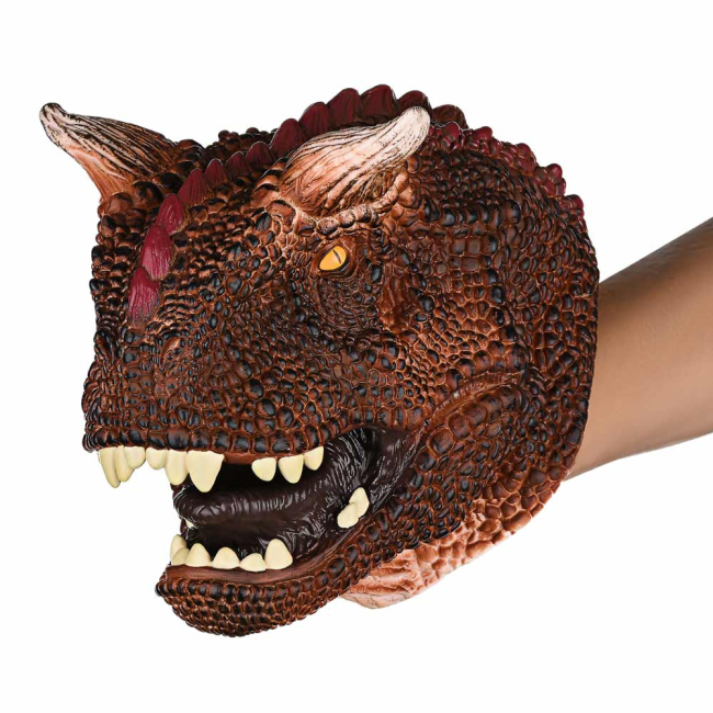Фигурки животных - Игрушка-рукавичка Same Toy Карнотавр  (X315UT)#3