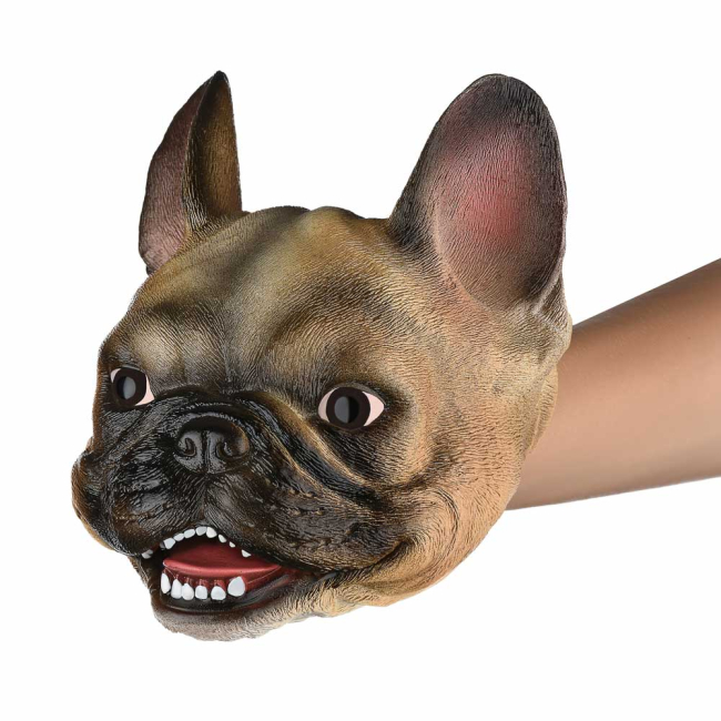 Фігурки тварин - Іграшка-рукавичка Same Toy Собака Бульдог (X321UT)#2