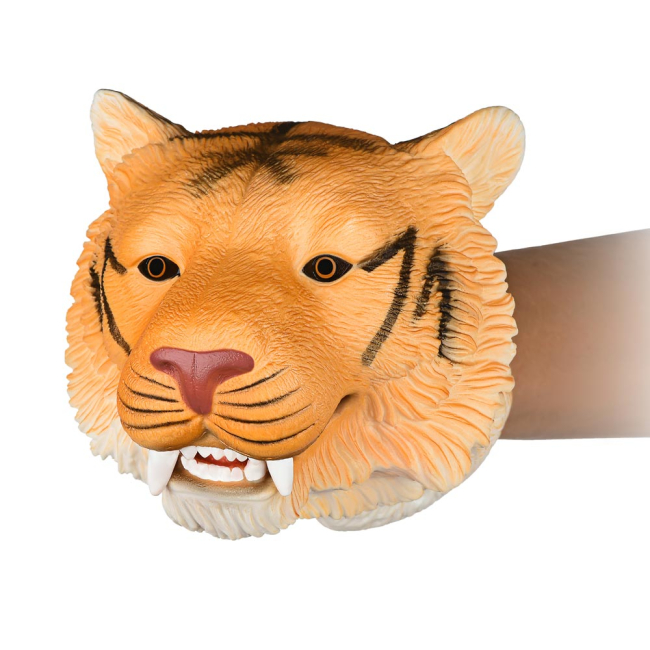 Фигурки животных - Игрушка-рукавичка Same Toy Тигр (X305UT)#2