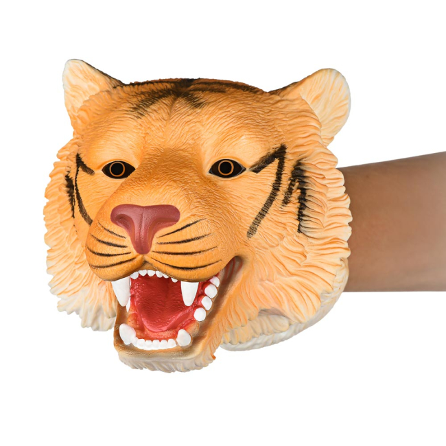 Фигурки животных - Игрушка-рукавичка Same Toy Тигр (X305UT)#3