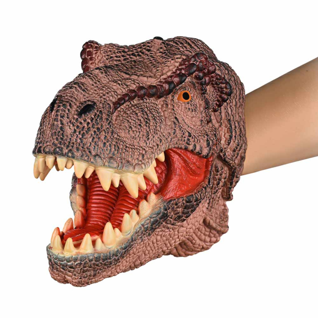 Фігурки тварин - Іграшка-рукавичка Same Toy Тиранозавр (X311UT)#3