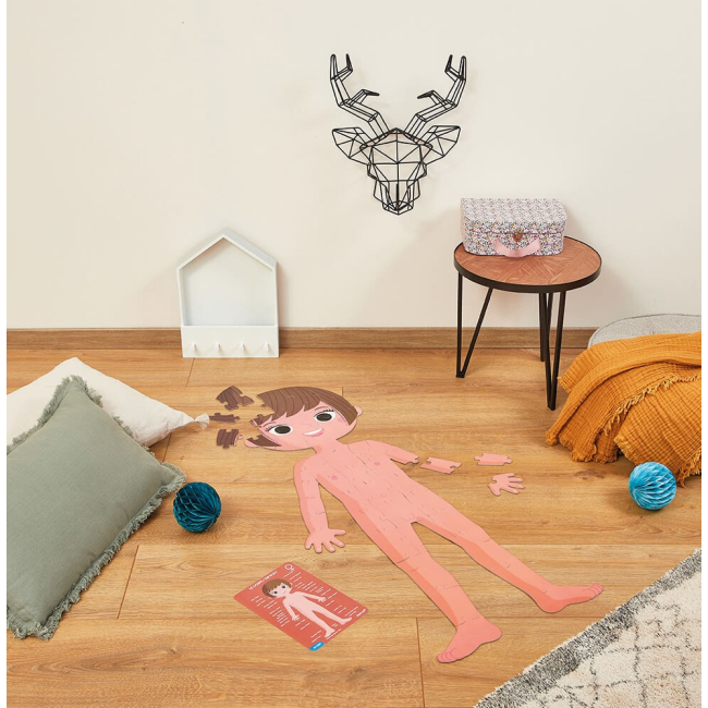 Пазлы - Пазл обучающий Janod Тело человека (J02681)#4