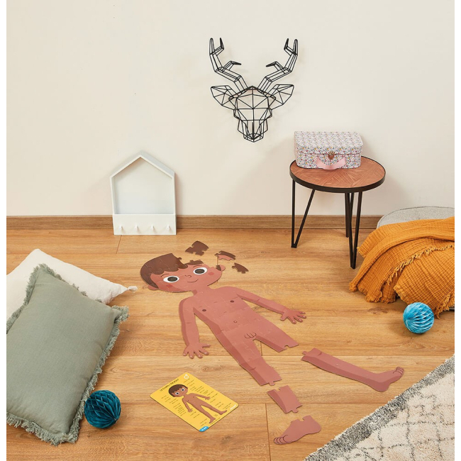 Пазлы - Пазл обучающий Janod Тело человека (J02681)#5