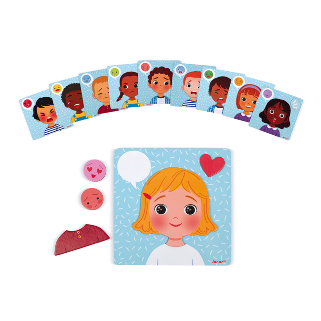 Настільні ігри - Магнітна гра Janod Емоції (J08038)#2