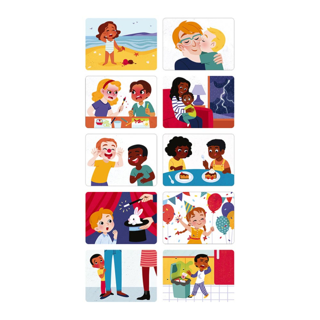 Настільні ігри - Магнітна гра Janod Емоції (J08038)#6