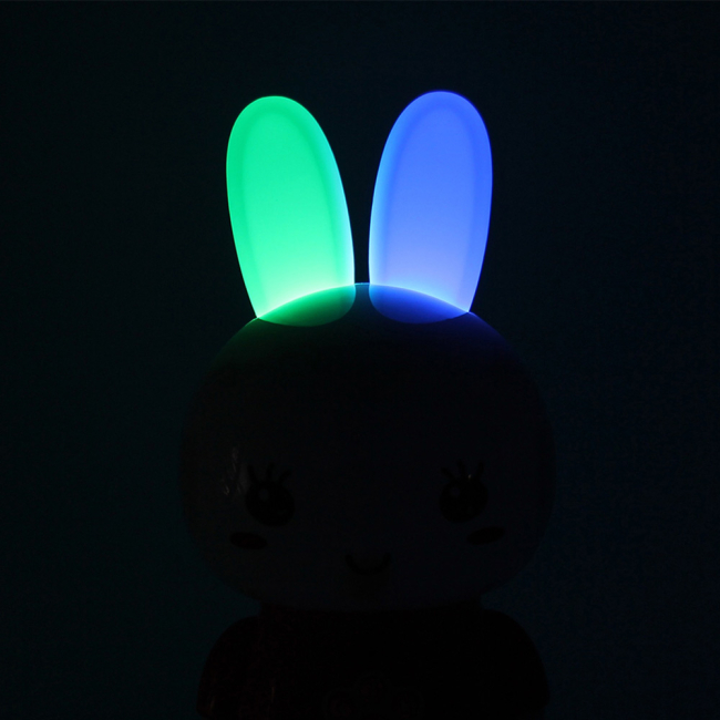 Нічники, проектори - Інтерактивна іграшка Alilo Зайчик G6X блакитний (6954644610283)#4