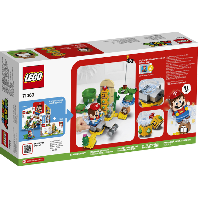 Конструктори LEGO - Конструктор LEGO Super Mario Пустельний Покі. Додатковий рівень (71363)#3