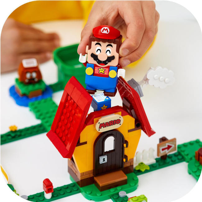 Конструкторы LEGO - Конструктор LEGO Super Mario Дом Марио и Йоши. Дополнительный набор (71367)#8